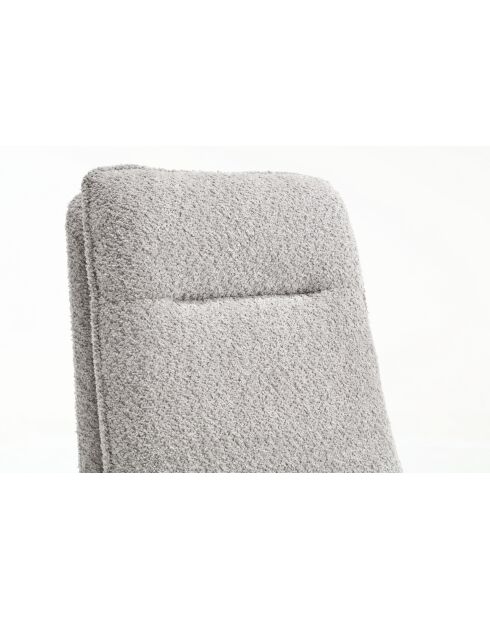 Set van 2 stoelen Valencia lichtgrijs - 51x92x68 cm