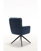 Lot de 2 fauteuils Saint Tropez bleus - 60x92x67 cm