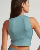 Crop Top met groen mos