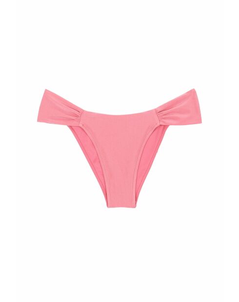 Rosafarbene mittelgroße Bikinihose