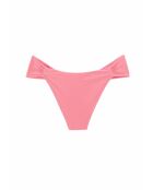 Rosafarbene mittelgroße Bikinihose