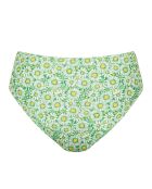 Lupita Slip mit hoher Taille und grünem Hintergrund