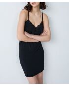 Josephine schwarzes Nachthemd