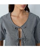 Blusa Poupa stampata su fondo bianco