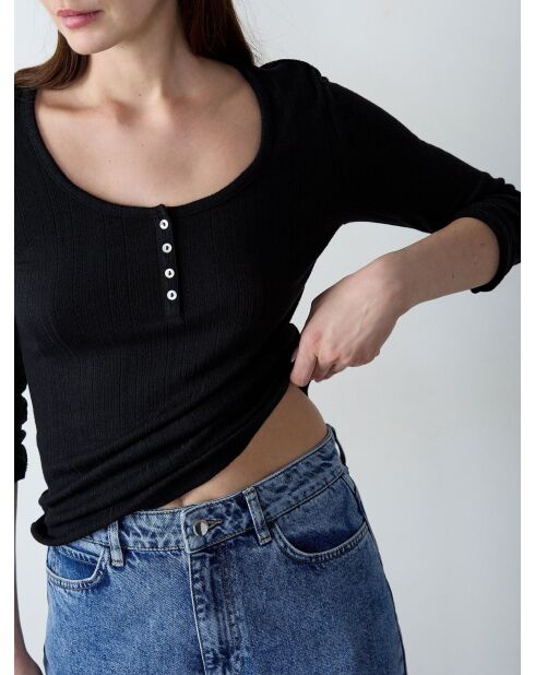 Gaelle Tunesisch zwart t-shirt