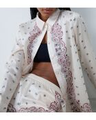 Ecrufarbenes Bobbyhemd