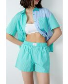 Shorts a righe blu Vahe