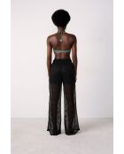 Pantalon droit Brille b noir