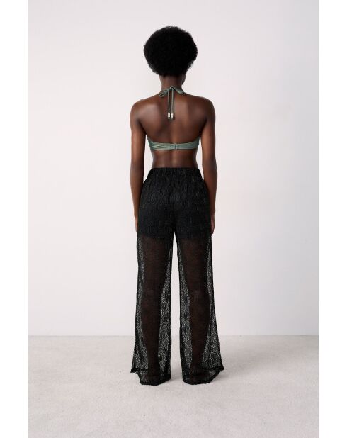 Pantalon droit Brille b noir