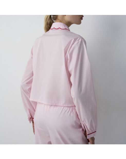 Chemise Paoly rose