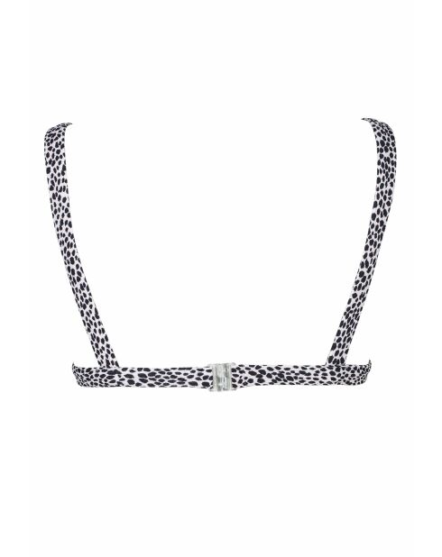 Haut de Bikini noir et blanc