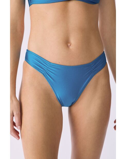 Blauw Negara bikinibroekje met hoge pijpen
