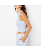 Debardeur Skylie bleu ciel