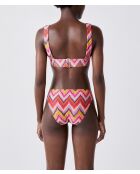 Sujetador triangular Muses multicolor sin aros y sin concha