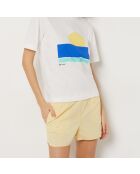 Pantalones cortos Giia de color amarillo brillante