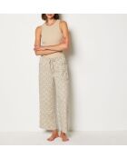 Soan kaki olijfbroek