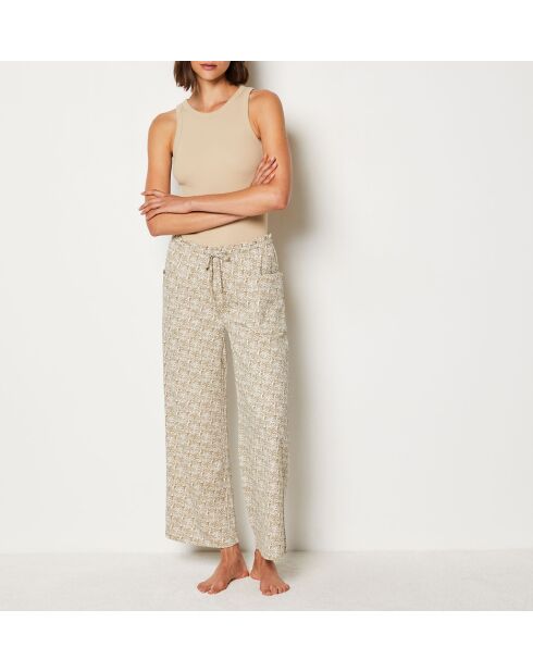 Soan kaki olijfbroek