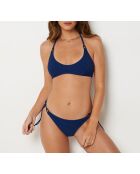 Waimea mitternachtsblaue Bikinihose mit Krawatte