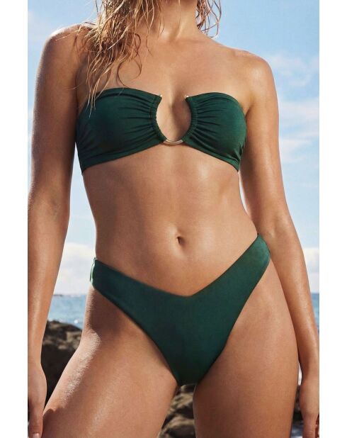 Emerald Nouba Brasilianische Bikinihose mit hohem Beinausschnitt
