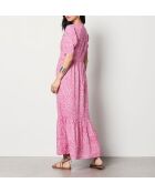 Kleid mit Petunien-Print Horatio