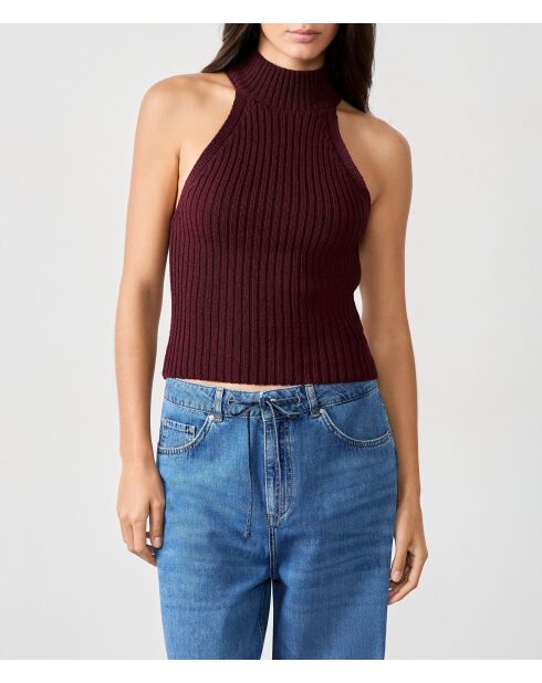 Plum Grispy Top