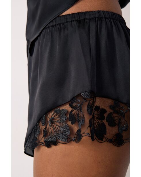 Pantalón corto con fragancia negra