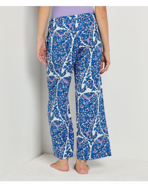 Pantalon Blossom bleu