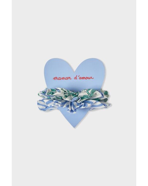 Celestin blaues Haargummi