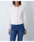 Crèmekleurige jas Uffie