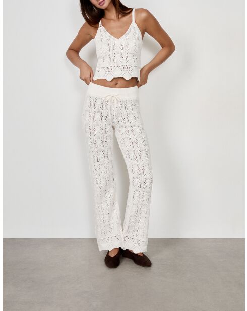 Ecru broek Gaurine