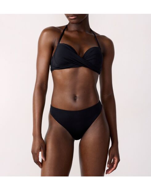 Braguita de bikini estándar negra Harmonie Swim
