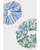 Celestin blaues Haargummi