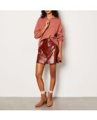 Jersey con cremallera ruborizada Franceska