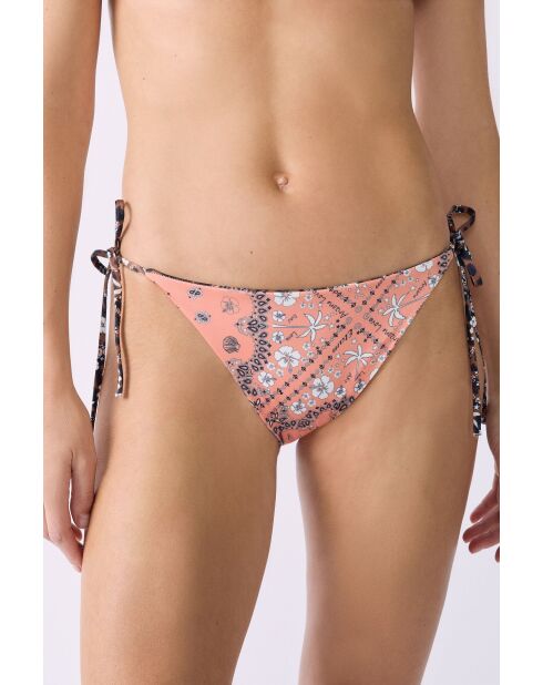 Arizonalove Bikinihose mit mehrfarbiger Krawatte