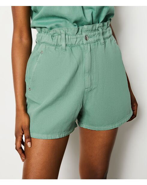 Khakifarbene, olivgrüne Shorts von Dingo GD