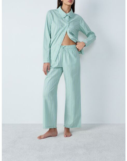 Nijlgroene Pabla-broek