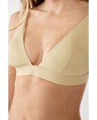 Dreieck-BH Helio aus Gold ohne Bügel und ohne Schale