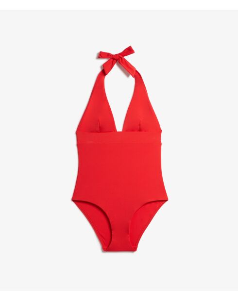 Sculpt roter 1-teiliger Badeanzug ohne Bügel ohne Schale