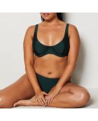 Caleta lycgroene klassieke bh met beugel en zonder schelp