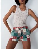 Short Bedford multicolore