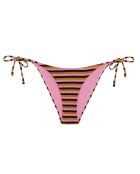 Braguitas de bikini clásicas con lazo de mariposa multicolor