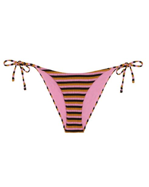 Braguitas de bikini clásicas con lazo de mariposa multicolor