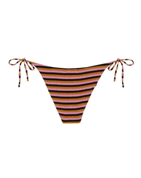 Braguitas de bikini clásicas con lazo de mariposa multicolor