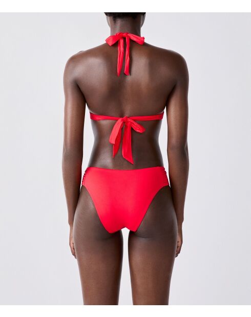 Soutien-gorge triangle sans armature et avec coque Luarca rouge