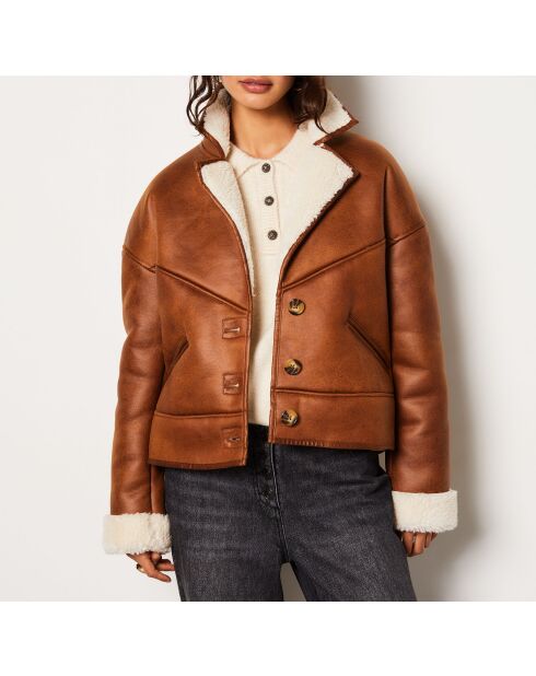 Manteau Mona Chocolat