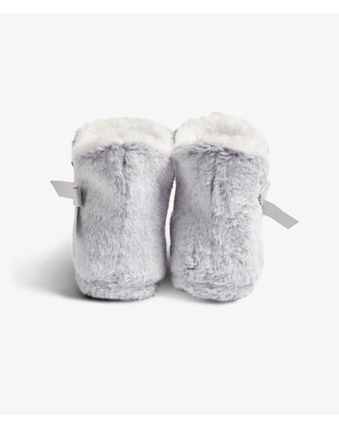 Noemie hellgraue Stiefel