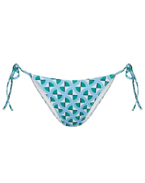 Mutandine con cravatta Calma blu verde