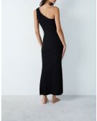 Camicia da notte nera Paco