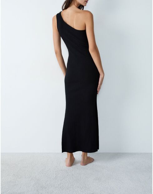 Camicia da notte nera Paco