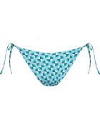 Mutandine con cravatta Calma blu verde